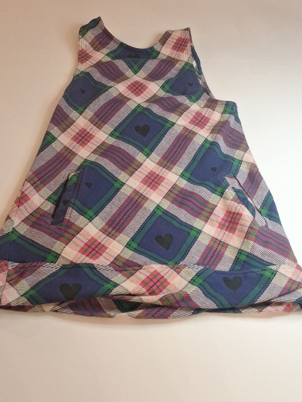 #1062 Free People Plaid Dress Size XS